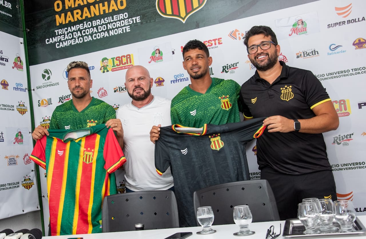 Maranhense: Presidente apresenta elenco do Sampaio Corrêa para a temporada