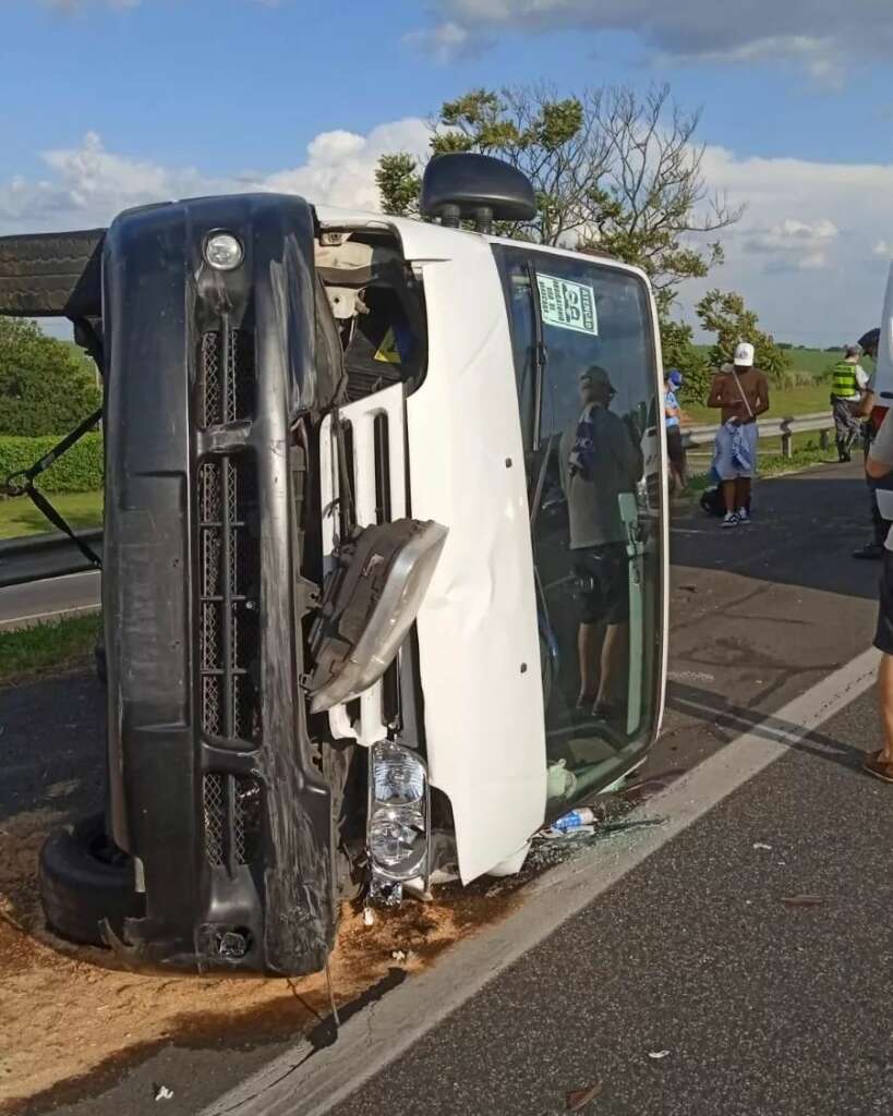 Acidente grave dá susto a torcedores do Santo André