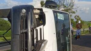 Acidente grave dá susto a torcedores do Santo André