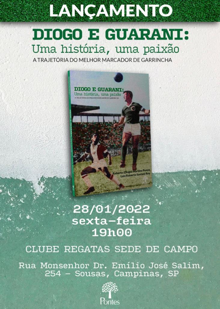 Livro sobre trajetória do maior marcador de Garrincha será lançado em Campinas