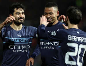 COPA DA INGLATERRA: Jesus perde pênalti, mas marca na goleada do City