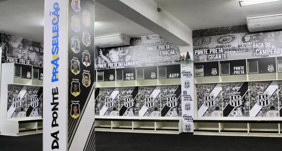 Ponte Preta reforma vestiário e faz homenagem a ex-diretor histórico 2 ponte preta vestiario peri chaib 2022 e1643088021404