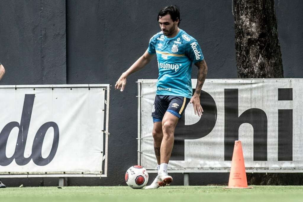 Paulistão: Ricardo Goulart faz 1º treino pelo Santos; Sánchez e Baptistão voltam após covid