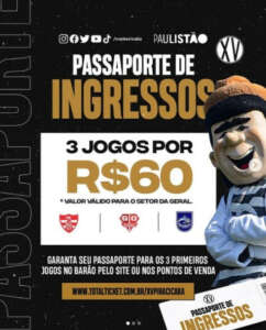 Paulista A2: XV de Piracicaba faz promoção de ingressos para os primeiros jogos