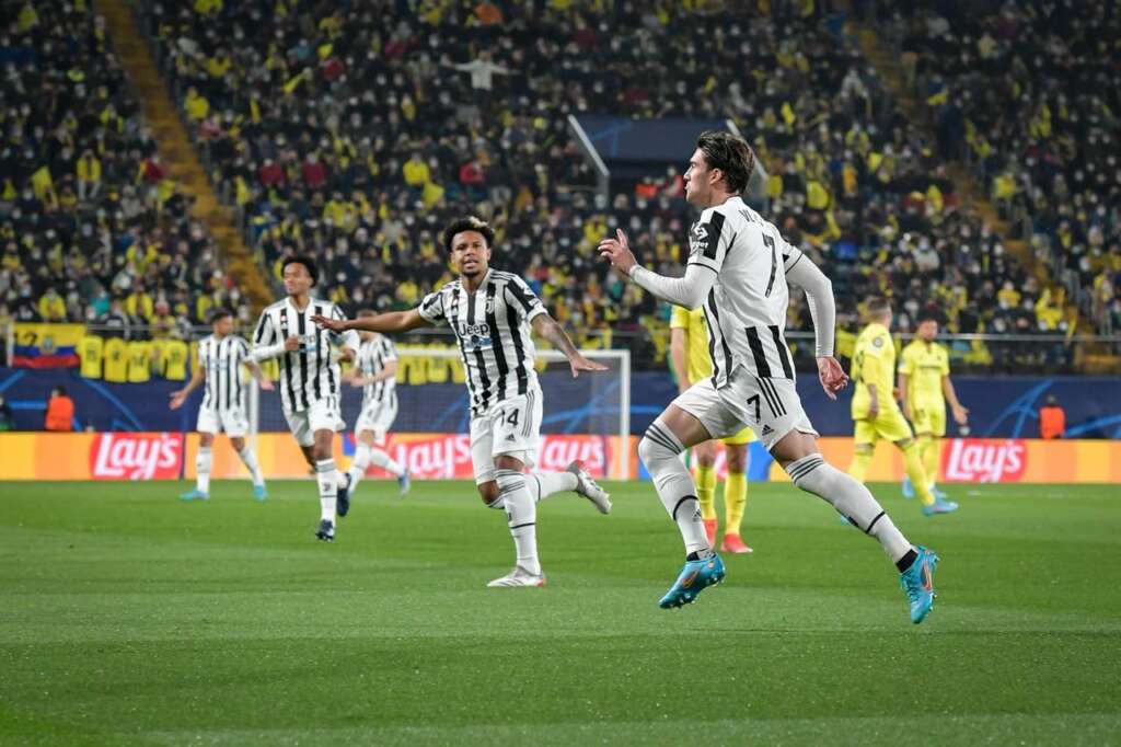 LIGA DOS CAMPEÕES: Villarreal e Juventus empatam o primeiro duelo das oitavas