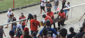 Fã de Hulk, aposentado morre em jogo do Mineiro