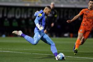 Português: Goleiro brasileiro se destaca pelo Portimonense