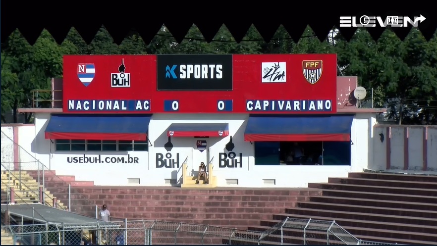 Nacional 0 x 0 Capivariano – Ruim para o Nacional que segue na lanterna