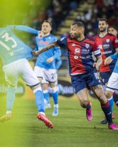 ITALIANO: Napoli empata com Cagliari no fim