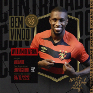 Pernambucano: Sport anuncia volante como novo reforço