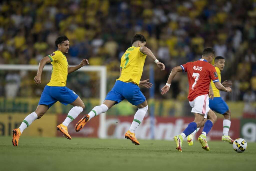 BRASIL 4 X 0 CHILE, MELHORES MOMENTOS