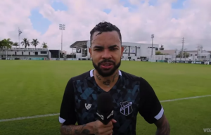 Apresentado, Dentinho fala pela 1ª vez como jogador do Ceará