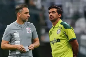 Palmeiras e Corinthians fazem primeiro dérbi com técnicos portugueses na história