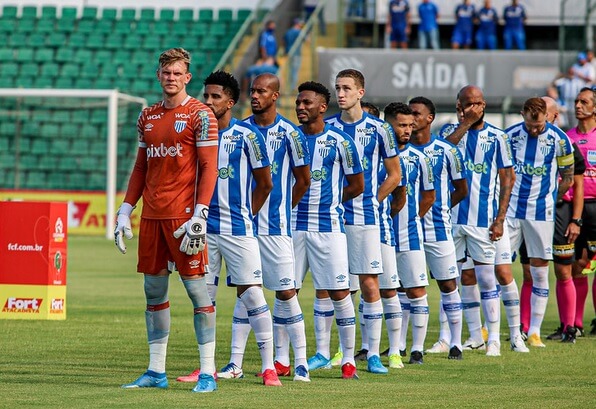 avai jogadores alinhados 2022 01