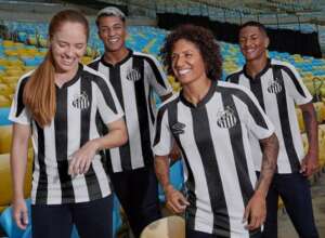 Time feminino do Santos fará a estreia dos novos uniformes
