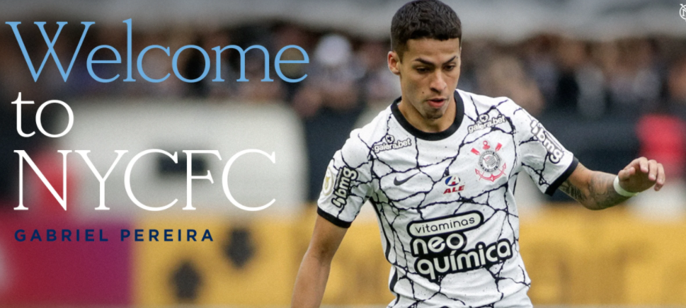 Corinthians vende Gabriel Pereira para o New York City