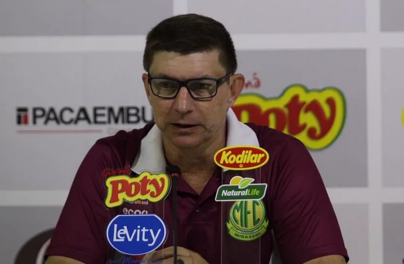 Interino do Mirassol não se abala com críticas