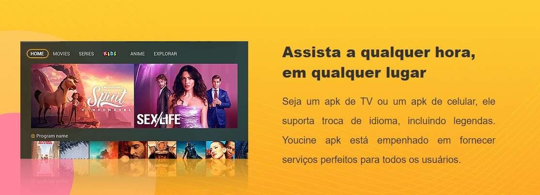 Baixe agora YouCine! Plataforma de streaming gratuita para filmes, séries e  animes