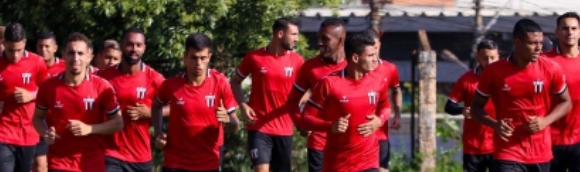 Treino do Botafogo-SP para Série C