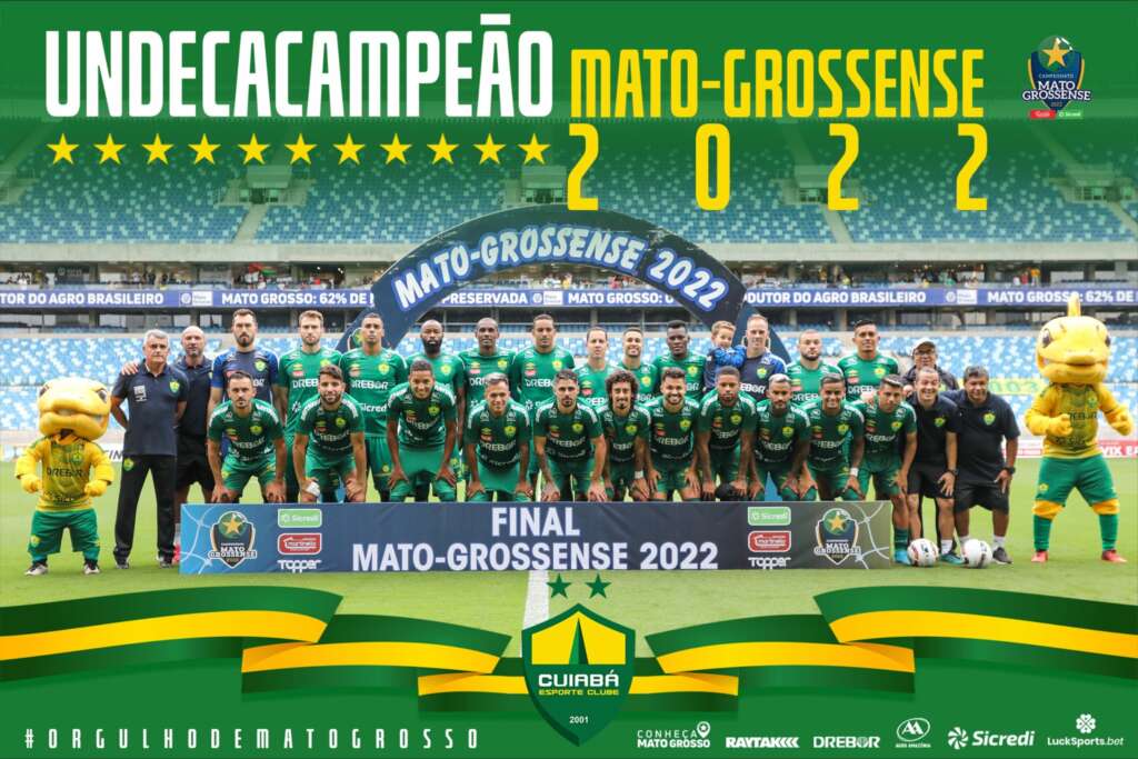 MATO-GROSSENSE: Cuiabá atropela União e garante o tricampeonato