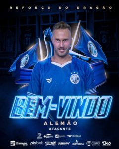 Série C: Confiança-SE anuncia atacante ex-Ponte e Guarani