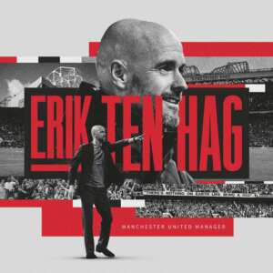 Manchester United anuncia Erik Ten Hag como treinador para a próxima temporada
