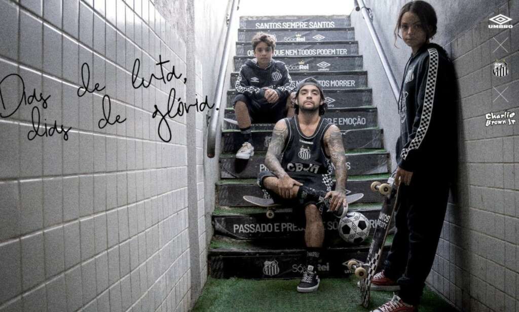 Santos lança uniforme em homenagem à banda Charlie Brown Jr