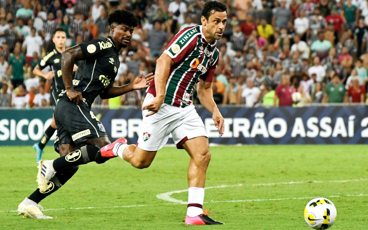 Lance de Fluminense x Santos