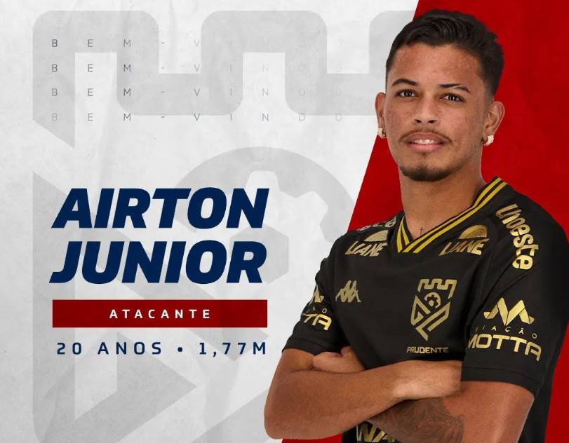 Segundona: Maradona é contratado pelo Grêmio Prudente 2 imagem de divulgação de airton maradona no gremio prudente