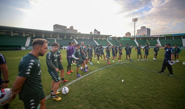 elenco guarani treino 2022 04