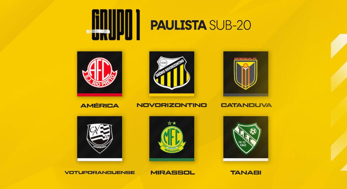 Agenda do Paulista: Sub-20, Sub-17 e Sub-15 iniciam as quartas de