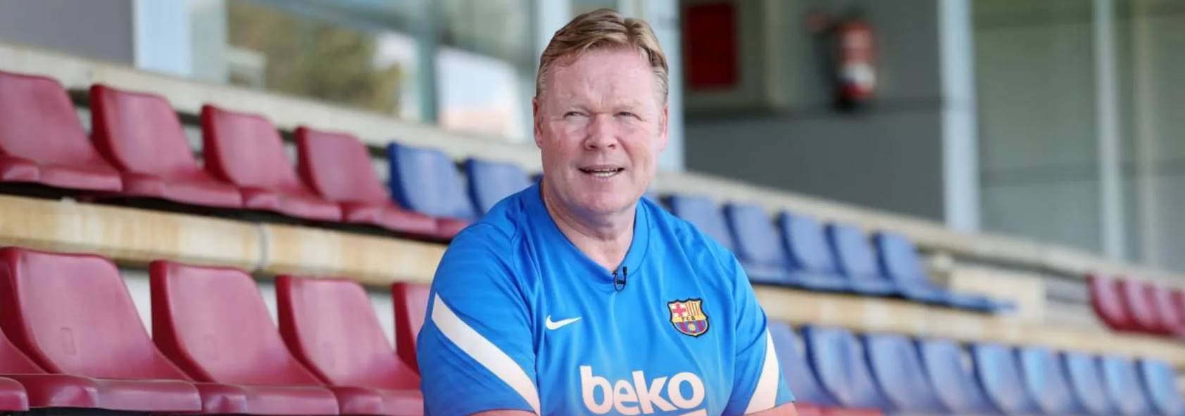 Koeman descarta fracasso no Barcelona: ‘Saí a 8 pontos do líder e agora dobrou’