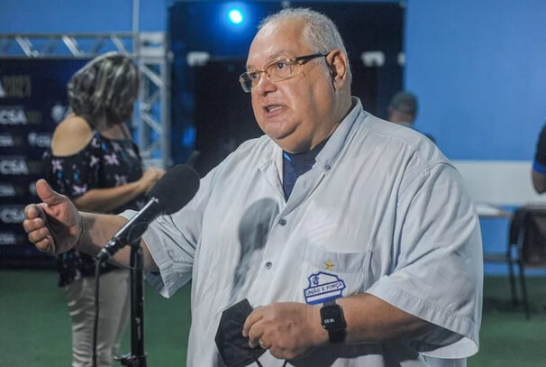 Omar Coêlho, presidente do CSA