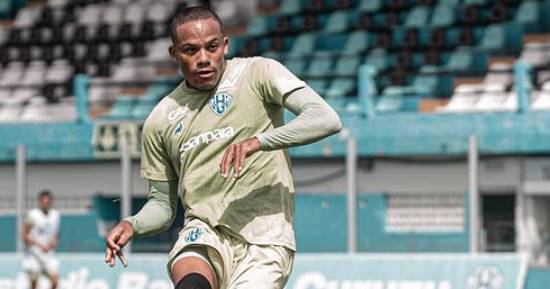 Robinho treinando pelo Paysandu