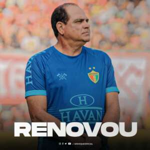 Após título, Brusque renova contrato com treinador