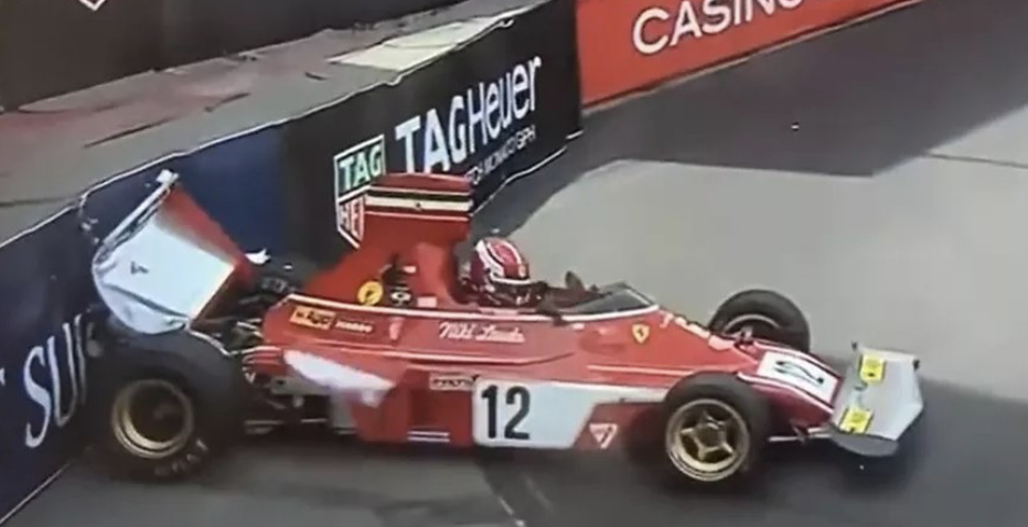 F1: Leclerc sofre maldição caseira e bate Ferrari histórica de Niki Lauda em Mônaco