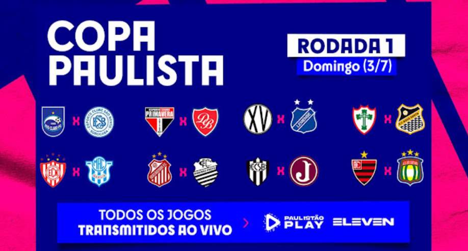 Copa Paulista primeira rodada 2022