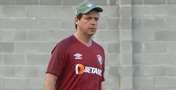 Fernando Diniz treinado do Fluminense