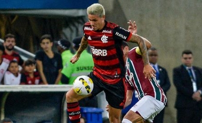Flamengo venceu o Fluminense no placar de 2 a 1