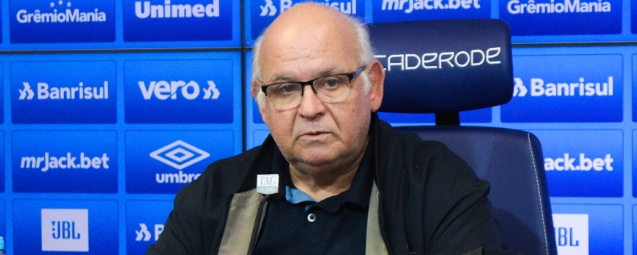 Romildo Bolzan, presidente do Grêmio