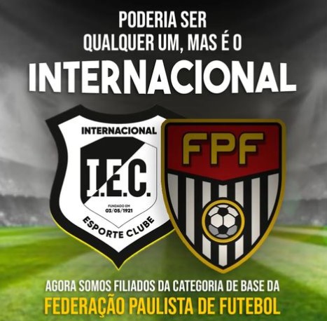 Inter Franca anuncia filiação a FPF