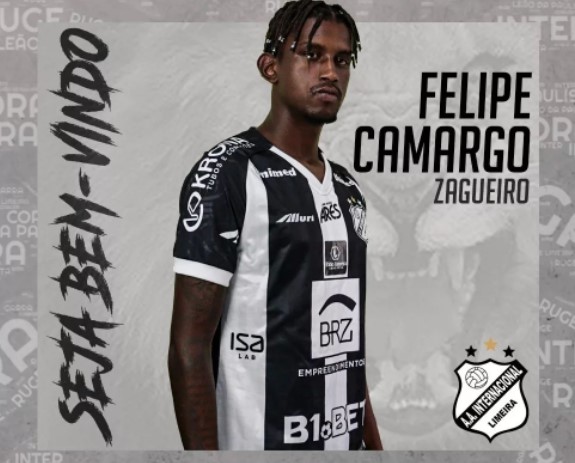 Felipe Camargo é o novo reforço da Inter de Limeira