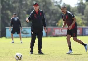 Felipão inicia os trabalhos no Athletico-PR
