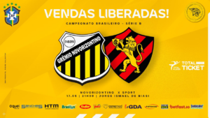 Série B: Novorizontino inicia venda de ingressos para jogo contra Sport