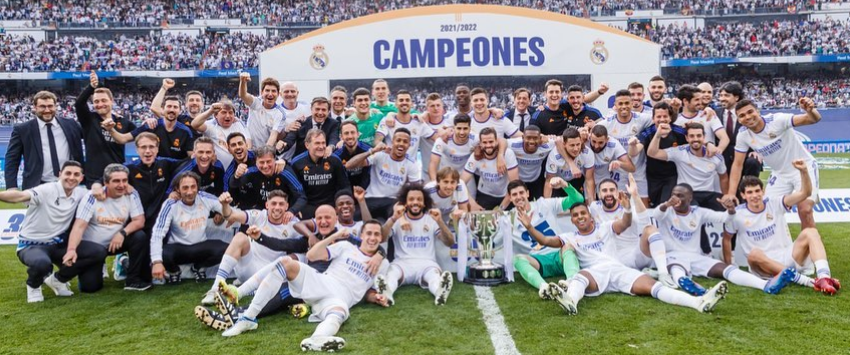 Real Madrid campeão da La Liga