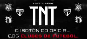 TNT Sports Drink irá patrocinar os times de São Paulo, Corinthians e Santos