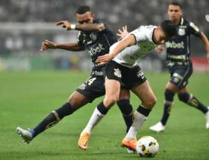 Corinthians 4 x 0 Santos - Timão goleia e põe um pé nas quartas de final!
