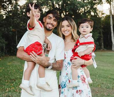 Lucas Paqueta familia 2022