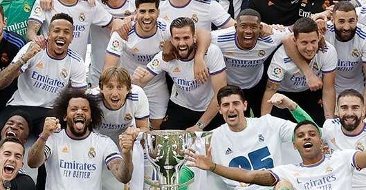 Real Madrid campeão do Espanhol