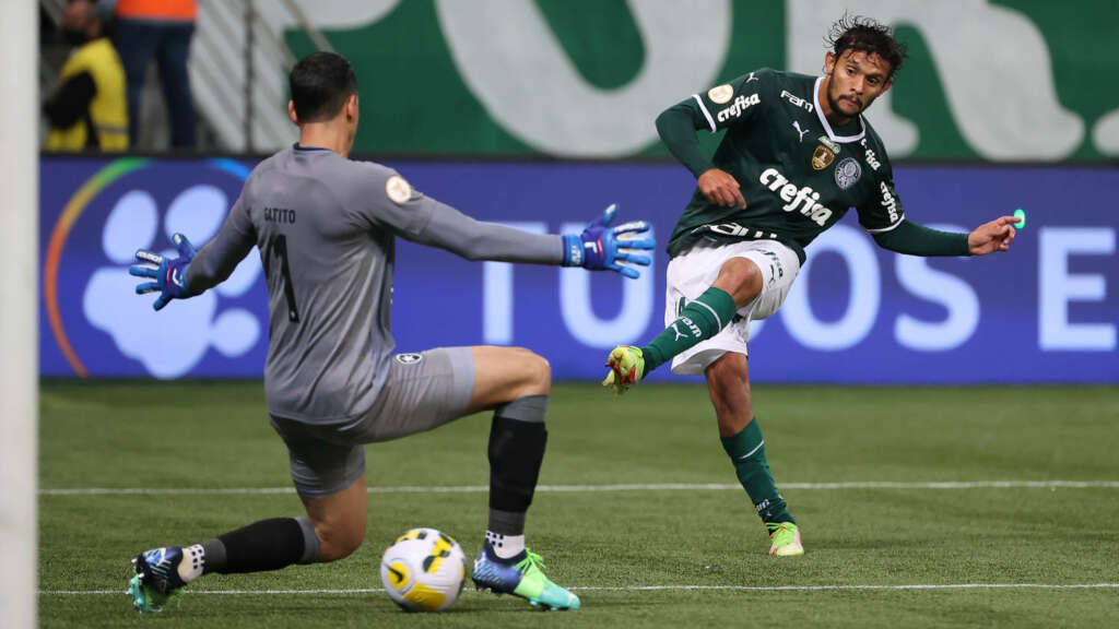 Palmeiras 4 x 0 Botafogo – Verdão goleia e reassume a ponta!